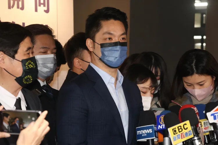 蔣萬安（中）說，星雲大師的提點，都是要謹記在心的大智慧。彭欣偉攝