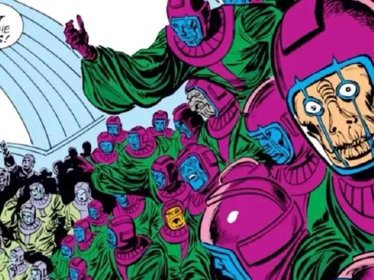 漫畫原著中的「康理事會」集結了康在不同宇宙的變異體。翻攝Marvel Comics