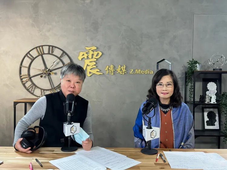 秦慧珠21日接受黃光芹採訪。取自秦慧珠臉書