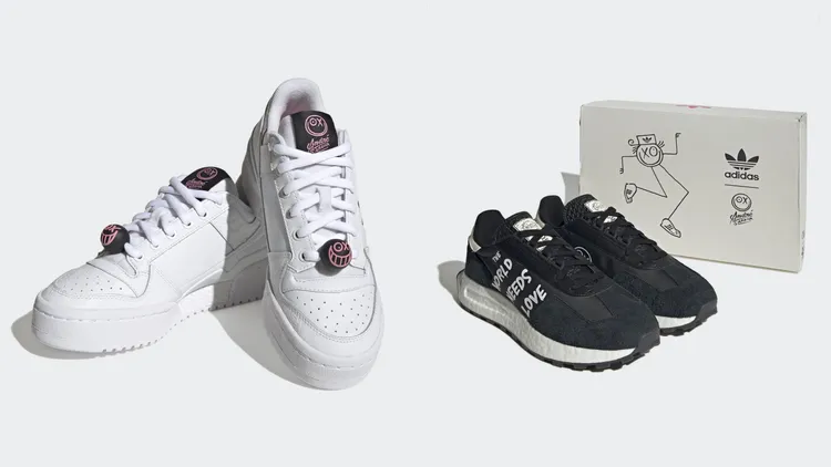 Mr.A Forum Bold女鞋（左圖）3890元、Retropy E5男女鞋（右圖）4290元。品牌提供