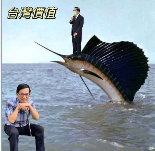 你看懂了嗎。引自陳水扁粉專《陳水扁新勇哥物語》