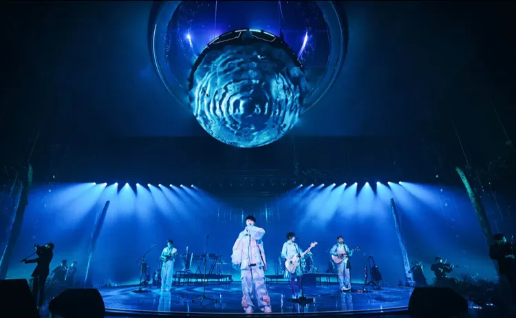 魚丁糸今晚在台北小巨蛋進行第2場演出。