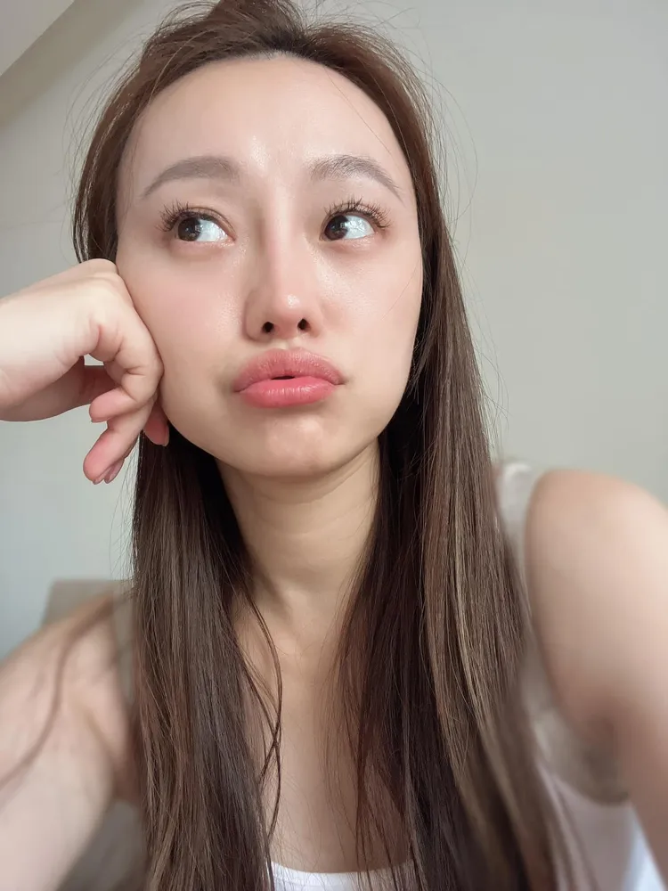 璟宣非常無奈。引自璟宣臉書