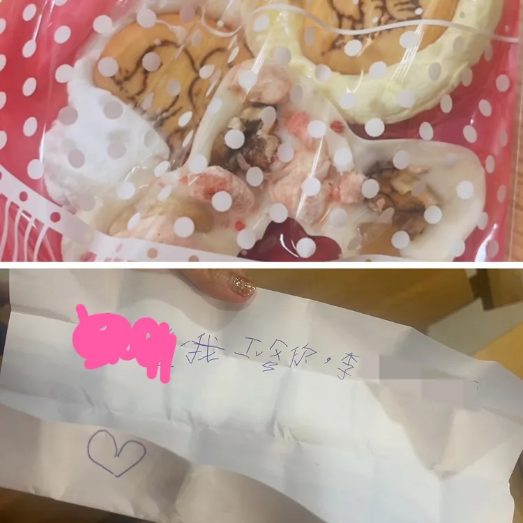 李易發現女兒的告白紙條，讓他崩潰。翻攝自李易臉書