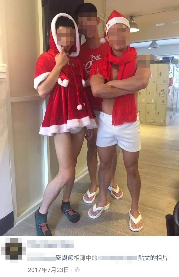 按摩館的男師各個身材壯碩健美。投訴人提供