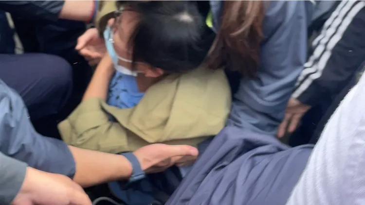 場面一度混亂。劉彥宜攝