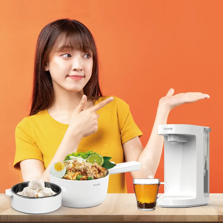 DIKE蒸煮鍋＋飲水機，原價6,649元、優惠價4,488元。業者提供