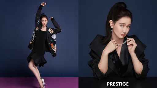 李晶晶偷師「星期三」洗腦舞 套BURBERRY詮釋「貴婦版活屍」