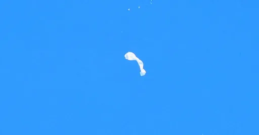 擊落影片曝光！拜登下令派出戰機　在大西洋上空擊落中國間諜氣球