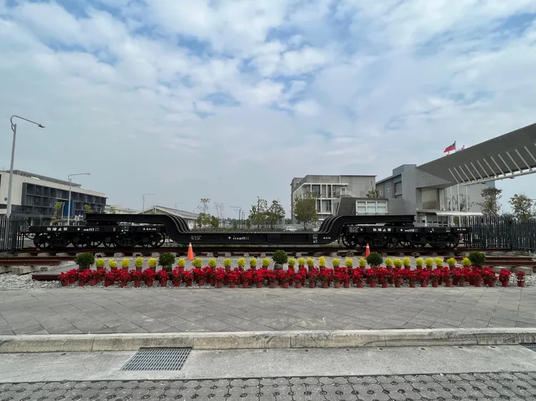 鎮區之寶為全臺唯一50D大物車。台鐵提供