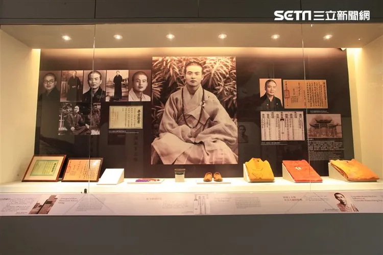 星雲大師年輕時相貌挺拔。佛光山提供