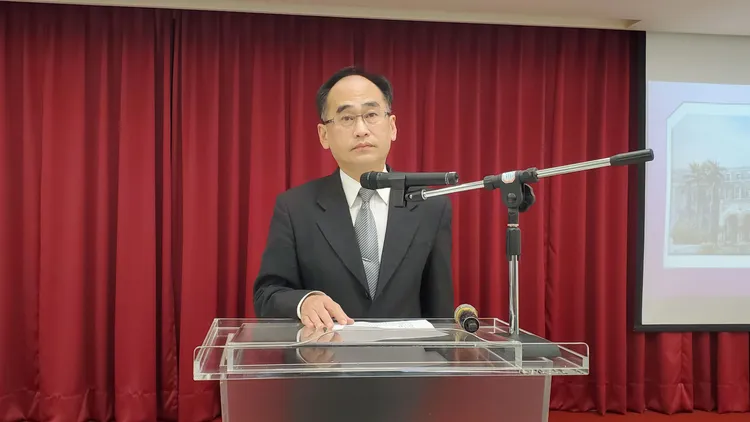 高檢署發言人林宏松。呂志明攝