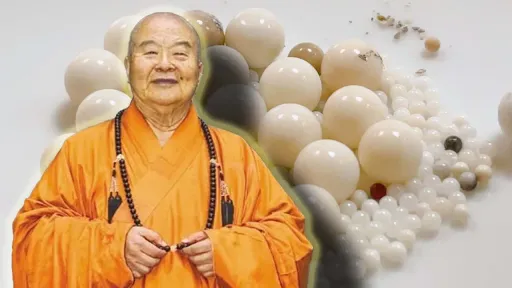 星雲舍利子圓滾滾!名醫:長輩體內也有白色圓珠 「這原因」絕不是舍利子