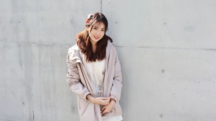 皮膚白皙的BAMEEH是位泰國美女。葉志明攝