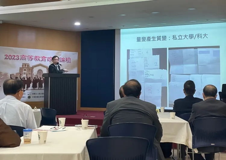 私立大學校院協進會理事長、大同大學校長何明果。陳明萱攝