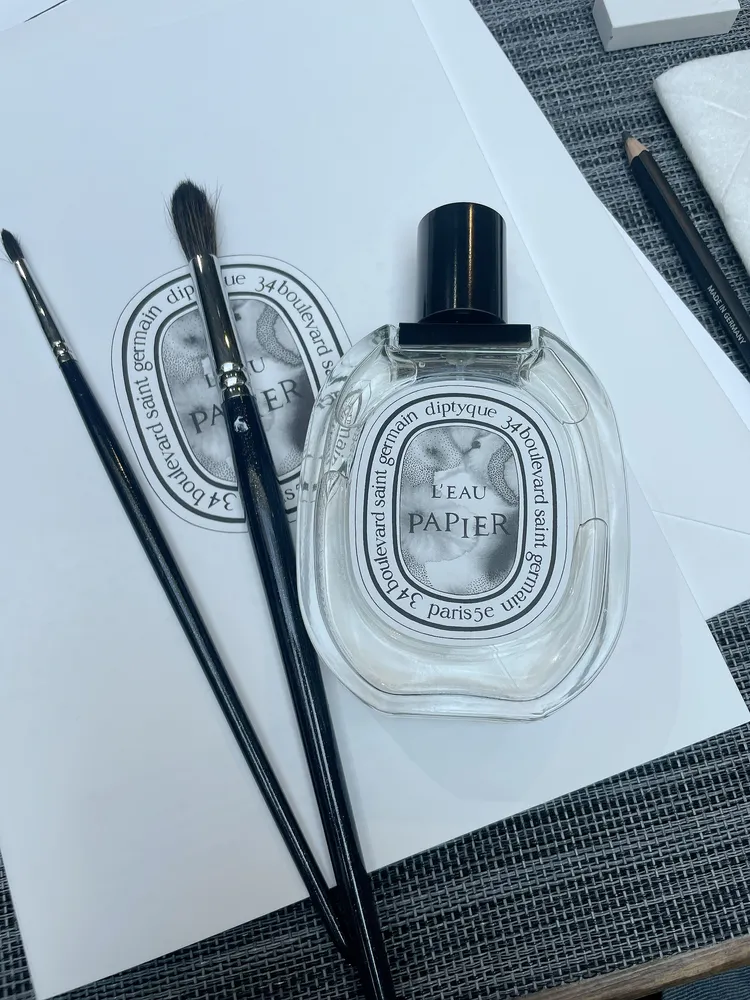 diptyque紙染之水淡香水，50ml／3400元、100ml／4800元。張家玲攝