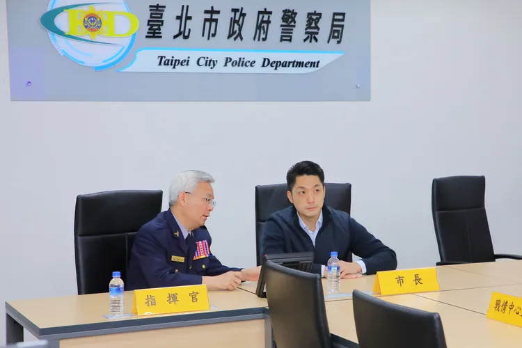 張榮興上任後即指示相關單位，應持續善用數位科技，提升員警執勤效能及犯罪防制成效。翻攝畫面