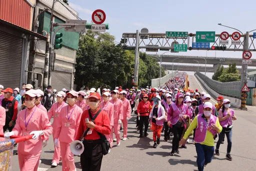 桃園龍德宮5000人徒步遶境 人多防踩踏!桃園警期前規劃交管疏導措施