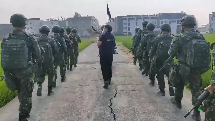 八軍團展開為期14天教育召集課程。莊全成提供