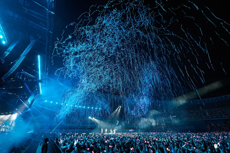 BLACKPINK在高雄開唱，2場湧入9萬人次朝聖。YG娛樂提供