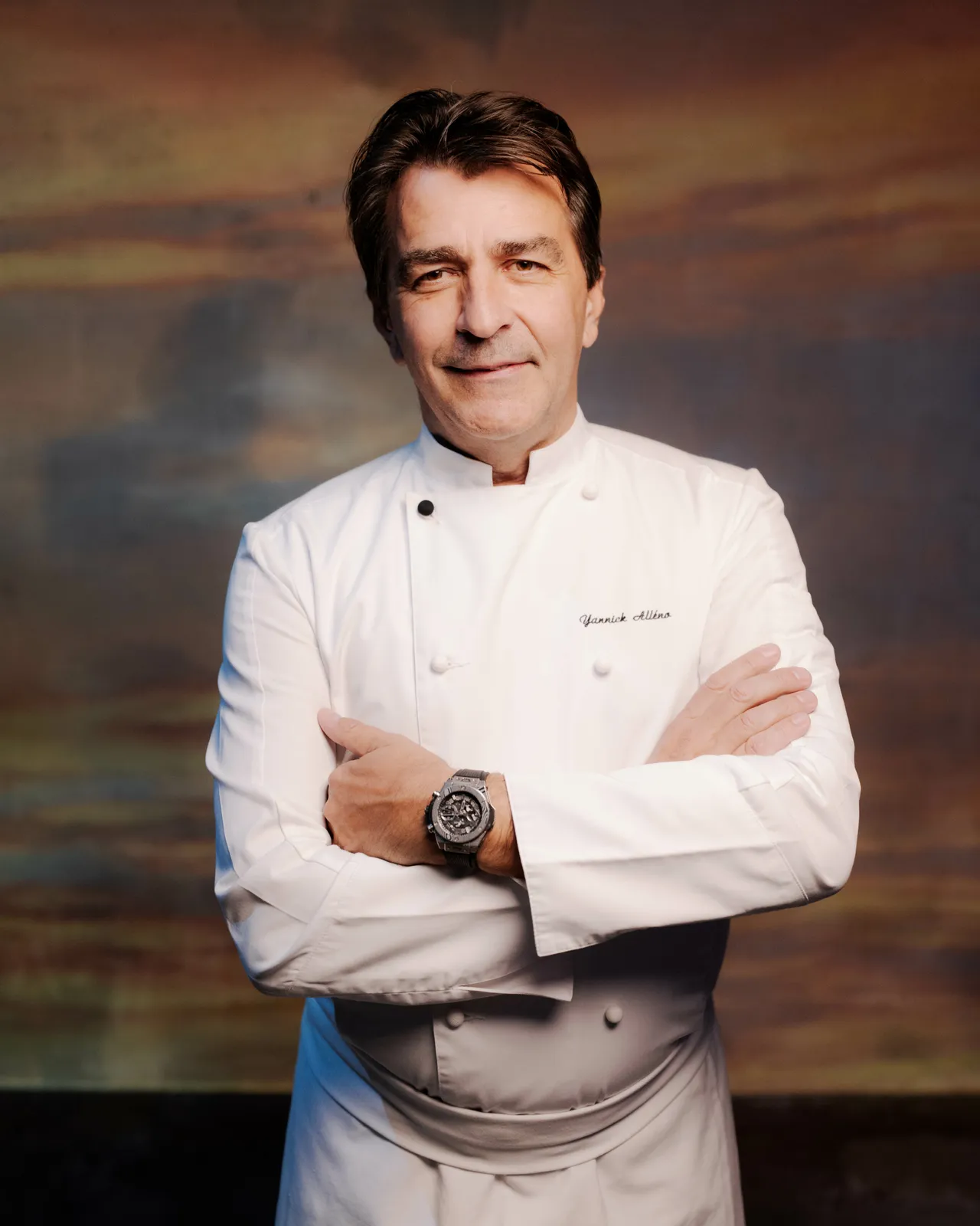 台湾老饕们熟悉的法国星级大厨Yannick Alléno，也是HUBLOT旗下的形象大使。品牌提供