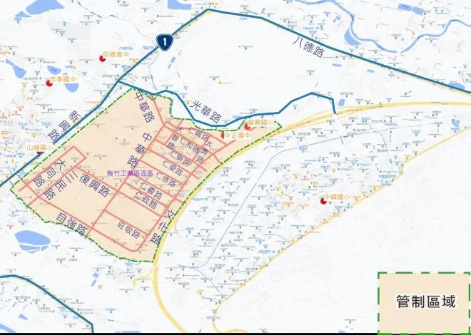 新竹縣府劃設空氣品質維護區。新竹縣府提供
