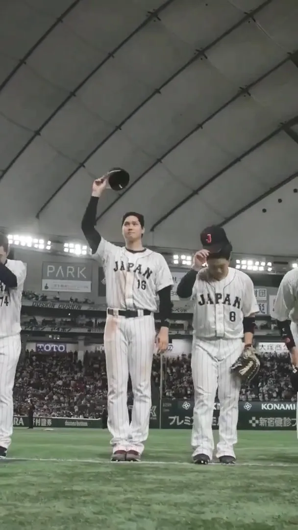 日本隊。翻攝自IG wbcbaseball