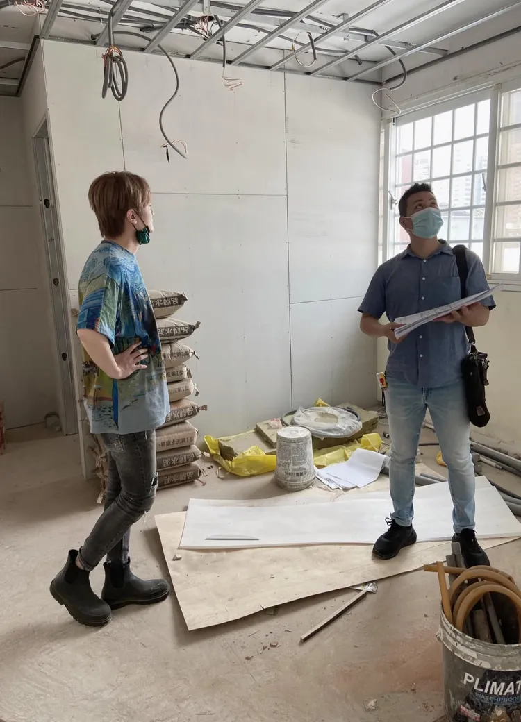 阿沁買房，把老房內部大改造。翻攝自阿沁臉書