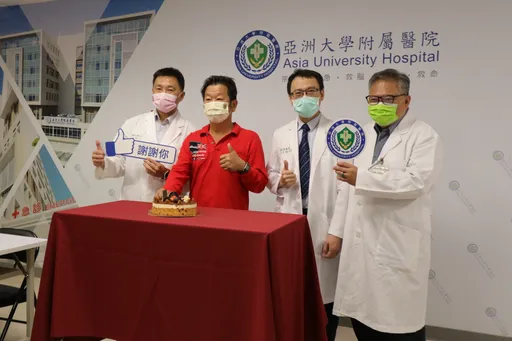 台中B肝男1天3瓶啤酒長20公分腫瘤 「四箭療法」順利切肝獲重生