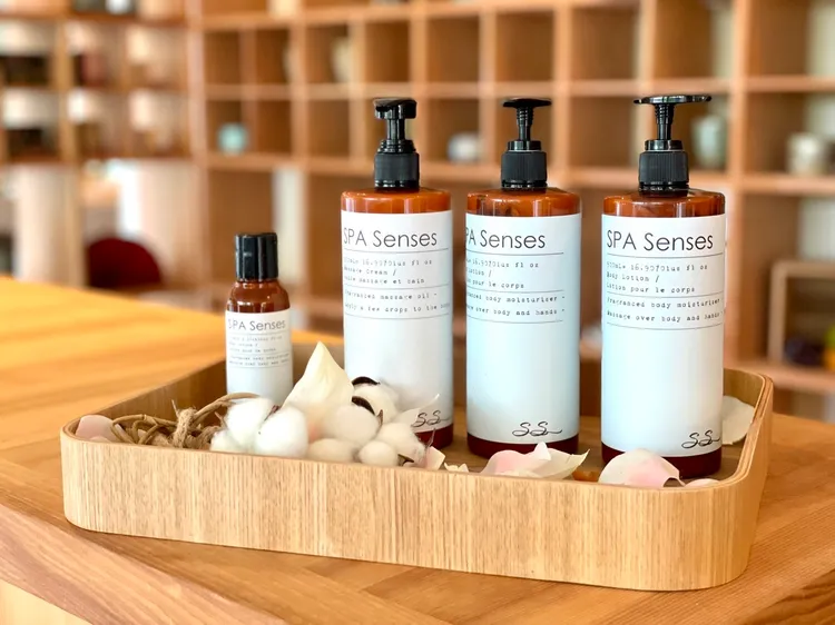 呆水攜手醫美獨家研發的品牌「Spa Senses」。曾仲葳攝