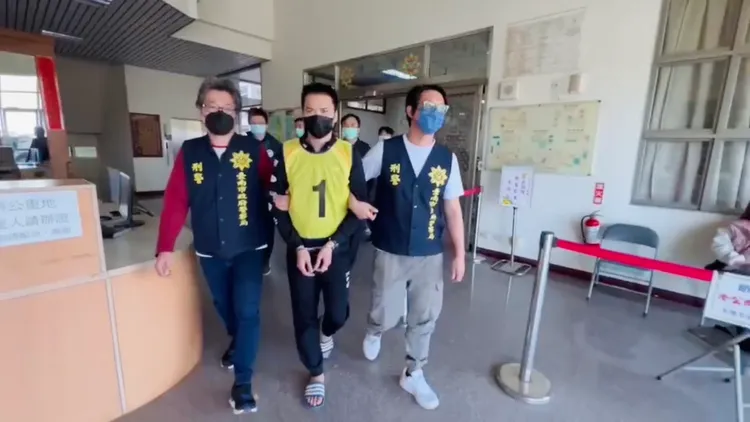 7嫌遭移送，其中2嫌聲押。警方提供