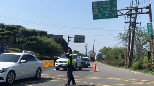 疏導掃墓及賞櫻人潮車潮 淡水警明起啟動交管