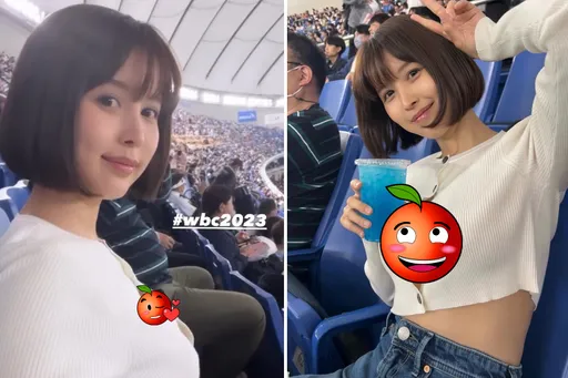 人氣女優無罩應援日本隊 「真空」嬌喊:朝冠軍前進直到勝利!