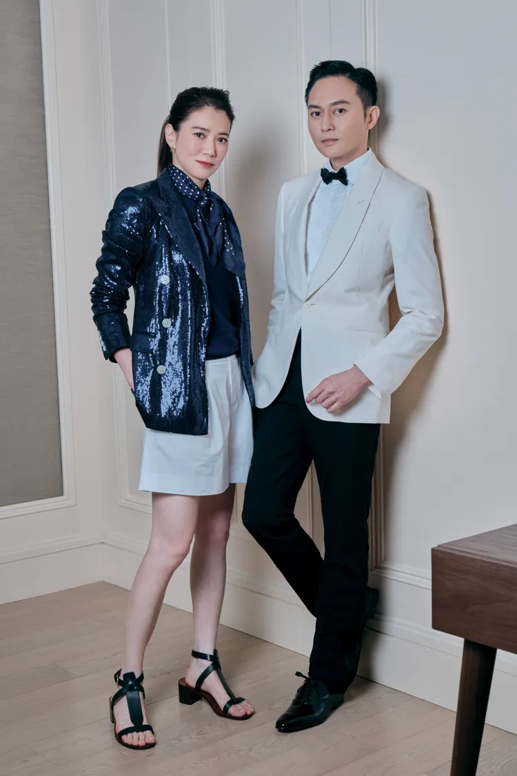 袁詠儀（左）、張智霖都將為張國榮紀念音樂會獻唱。翻攝到此一遊影視工作室微博