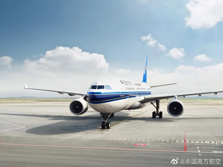 南航A330。業者提供