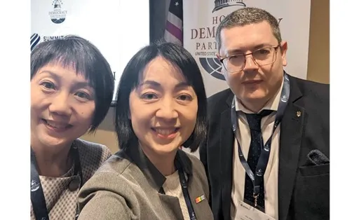 王婉諭受邀赴美出席民主峰會! 喊話台灣不能因中國受挫