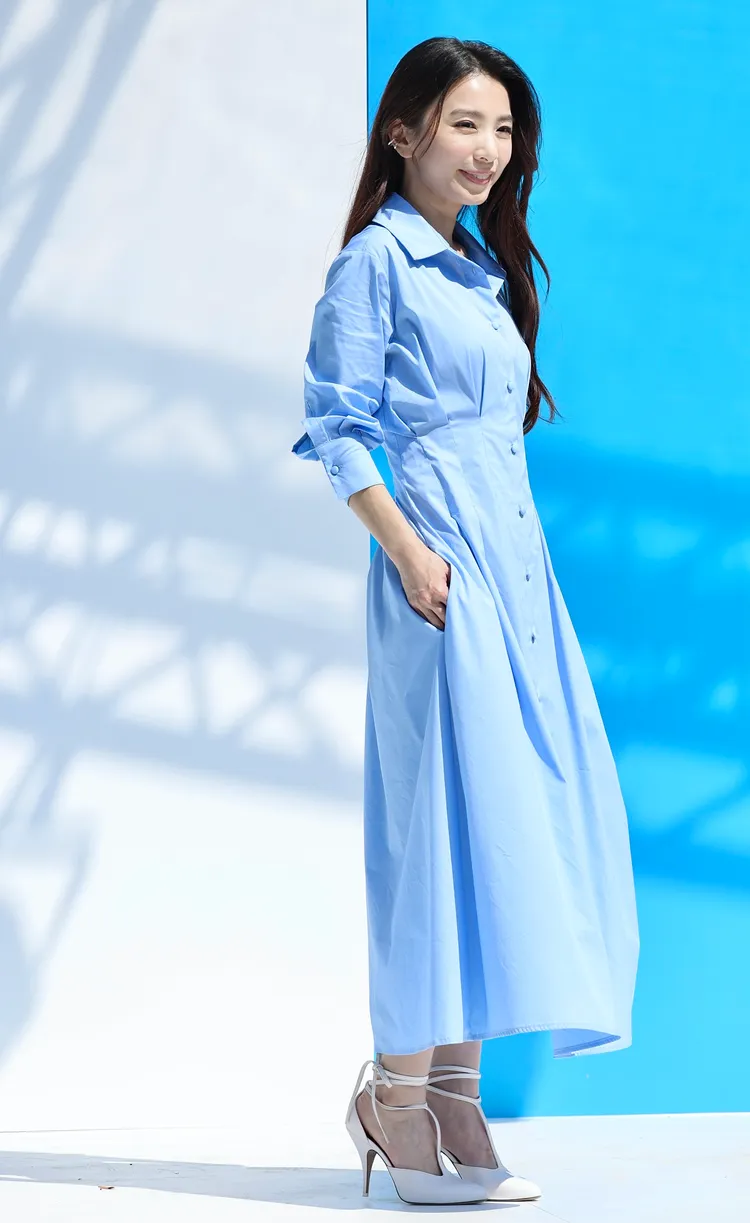 女星田馥甄今出席醫美保養品牌理膚寶水舉辦的「修復水療概念中心」開幕活動。林林攝