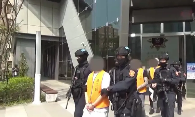 林男等8人遭送辦。翻攝畫面