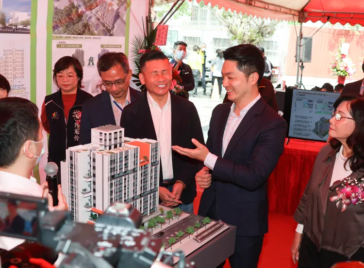 松信社會住宅規劃為地下3層、地上11層建築物。彭欣偉攝