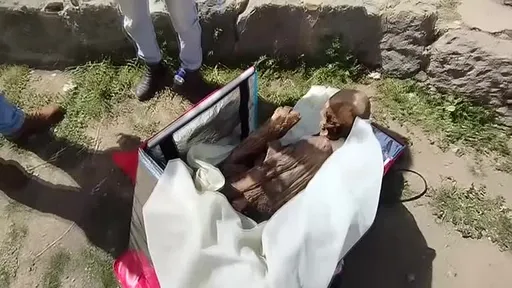 外送員冷藏袋遭搜出木乃伊！急喊：是精神上女友　專家：但它是男的