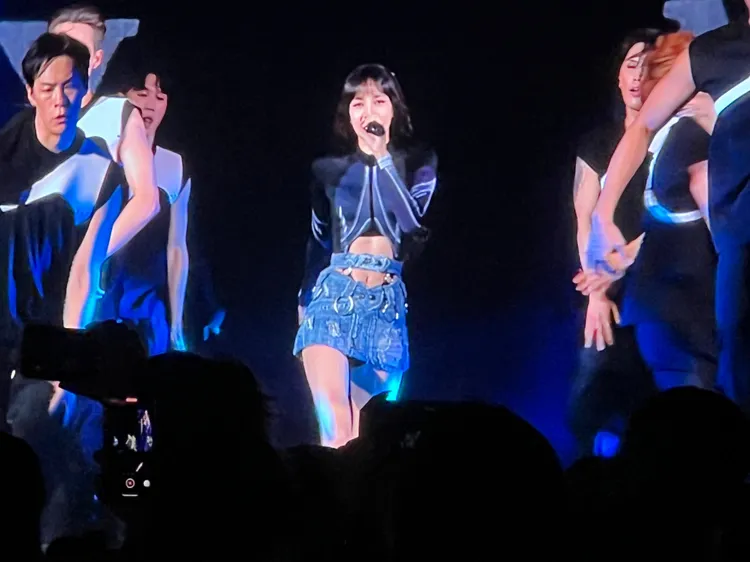 Lisa中空裝辣翻粉絲。讀者提供