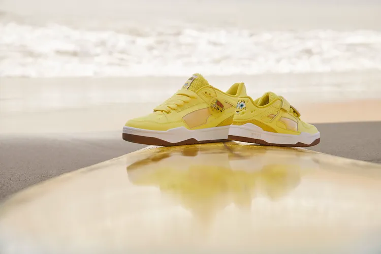 Slipstream大人款運動鞋（左）3580元、孩童款運動鞋（右）2280元。品牌提供