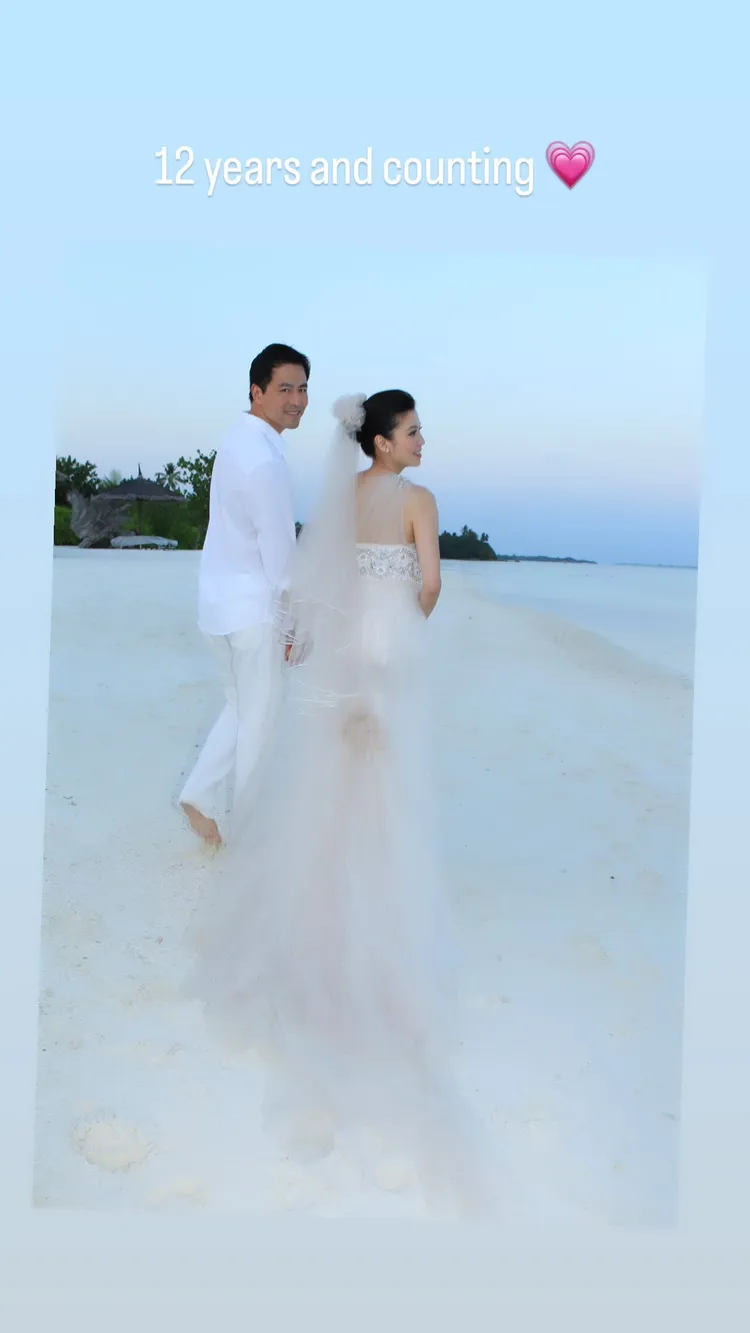 林熙蕾和Chris結婚12年恩愛如初。翻攝林熙蕾IG
