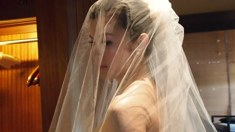舒淇用鏡頭記錄林熙蕾當新娘的倩影。林熙蕾提供