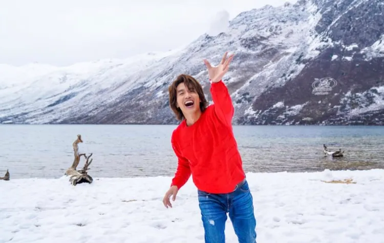 言承旭更加熱愛生命。言承旭工作室提供