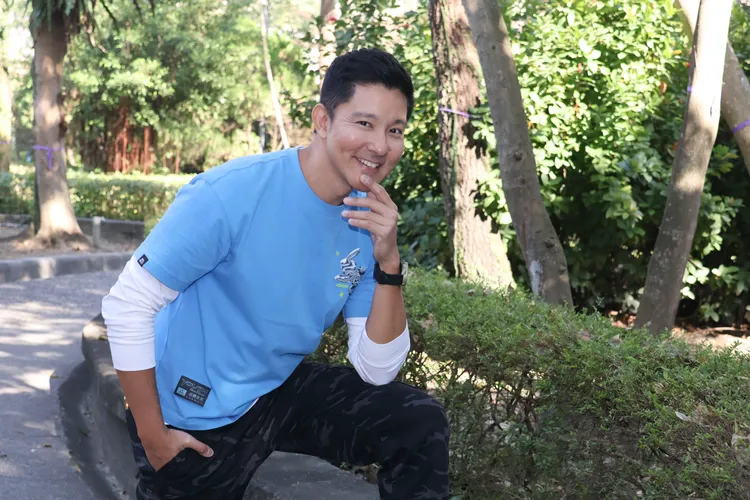 立威廉前3年因為沒有居留證來不了台灣。彭欣偉攝