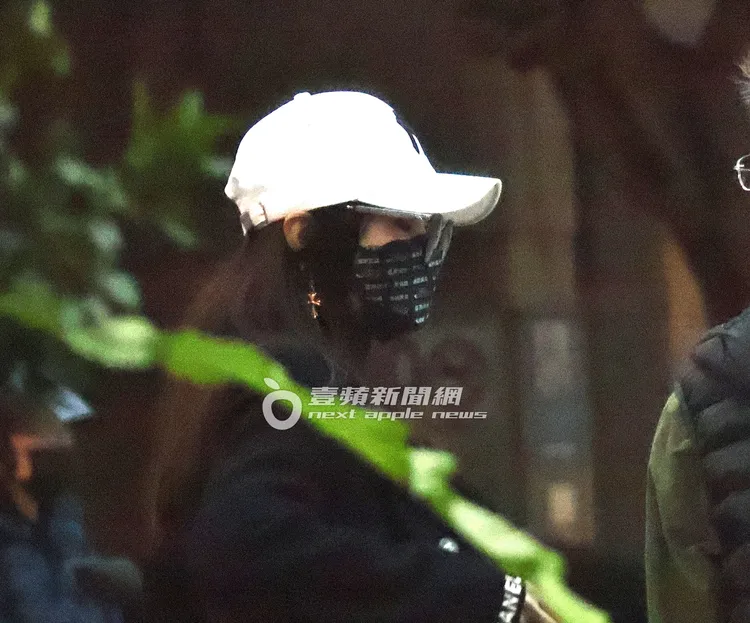 陳美鳳戴著Chrome Hearts耳環相當吸睛。特勤中心攝