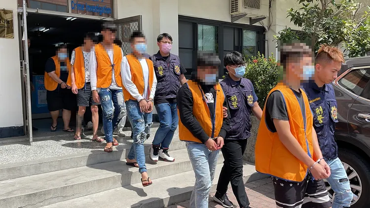 嫌犯移送法辦。翻攝畫面