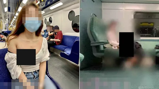 圖書館「全裸選書」辣妹被肉搜曝光 露出慣犯!誇張火車口愛發大財