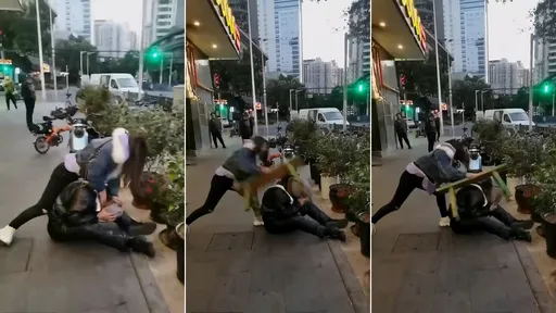 悍婦「長凳砸頭」暴揍代駕運將　撂話老公是警察：敢碰我連爹媽都不得好死